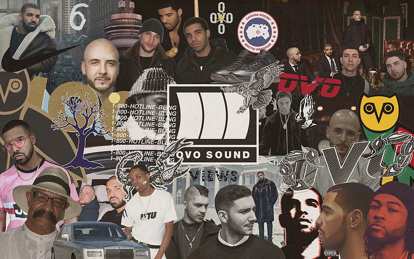 OVO Sound Collage HD wallpaper