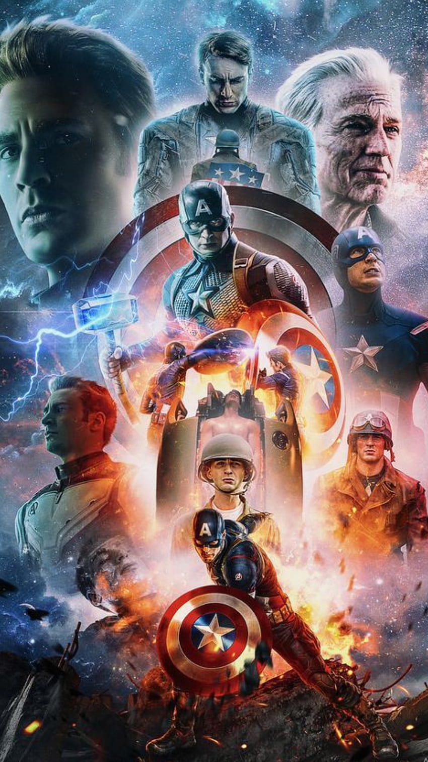 Captain America, marvel, avengers, movie, soldier, super hero, hero, ca HD phone wallpaper