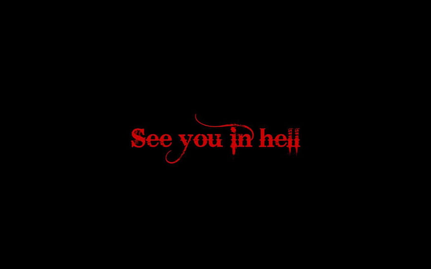 Wir sehen uns in der Hölle (2016) HD-Hintergrundbild