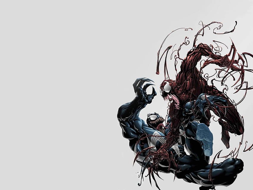Venom vs Carnage, Carnage Minimalist HD wallpaper