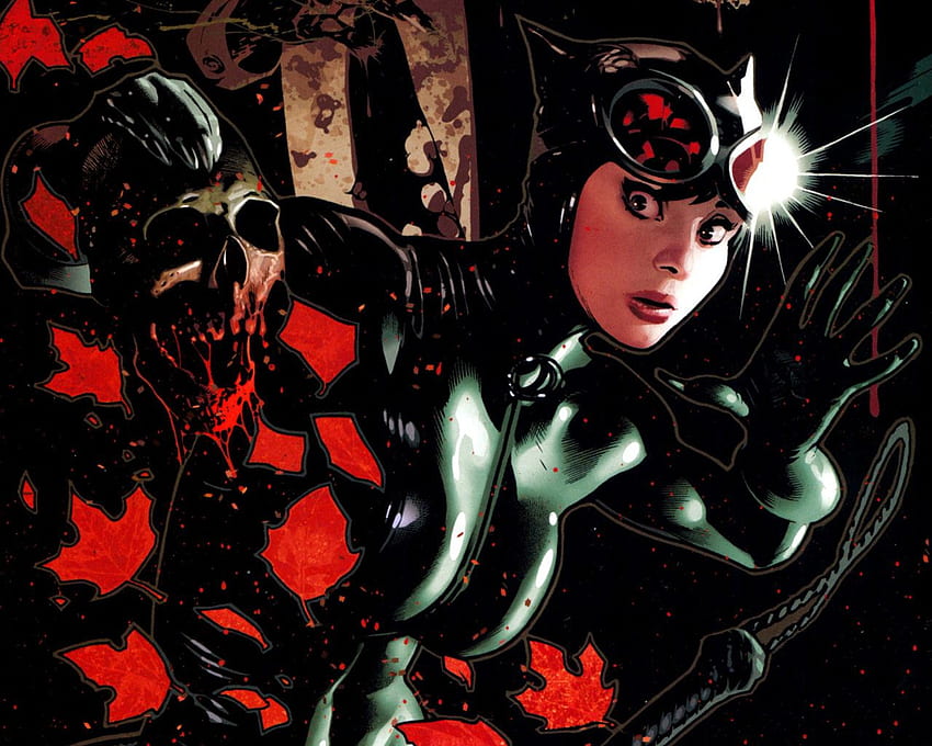 Adam Hughes, Catwoman Comic HD wallpaper