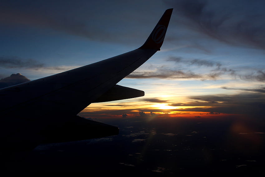 Airplane Window, Airplane Sunrise HD wallpaper