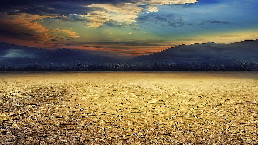 Desert, Desert City HD wallpaper