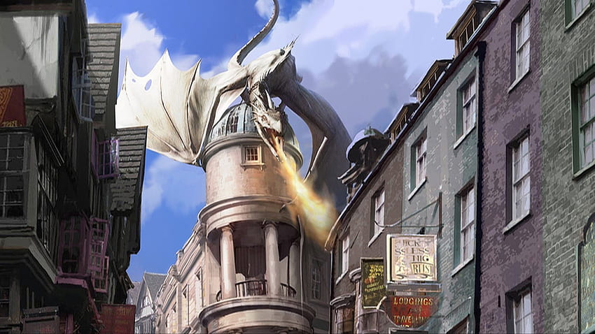 : Universal Orlando adds Diagon Alley to Wizarding World of Harry Potter - Los Angeles Times HD wallpaper