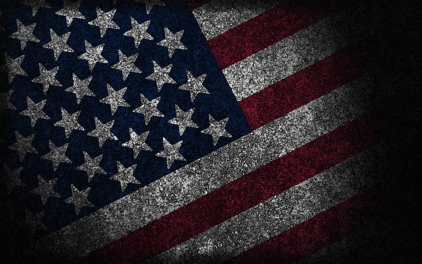us flag, Rustic American Flag HD wallpaper