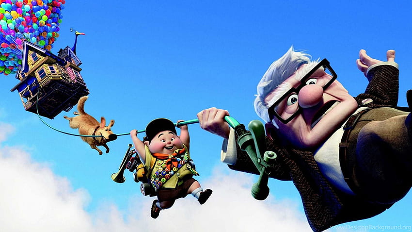 Latar Belakang Film Disney Pixar Up Wallpaper HD