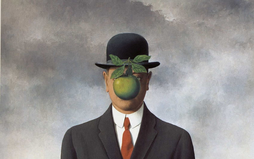 Rene Magritte Son of Man – fool HD wallpaper
