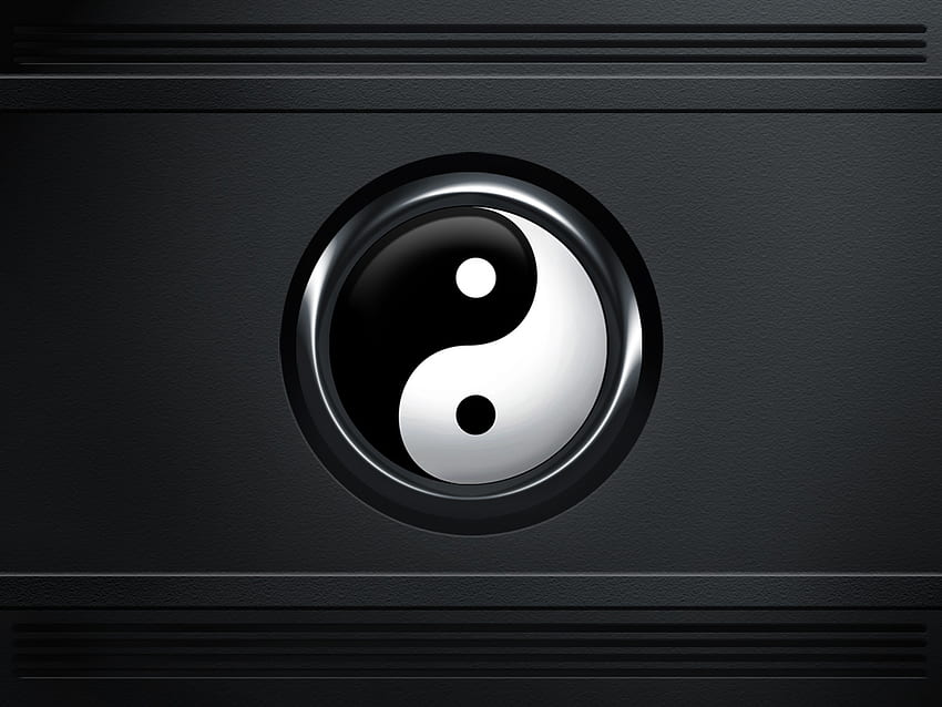 Yin Yang, balance, continual, white, black HD wallpaper