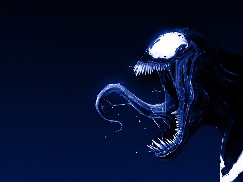 Venom, villain, comics, marvel HD wallpaper