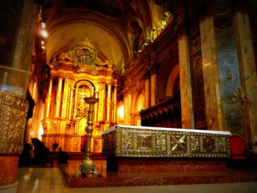 ブエノスアイレス大聖堂、カテドラル、教会、ブエノスアイレス、大聖堂 高画質の壁紙