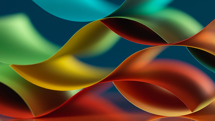Colorful papers, covers, rainbow U, 5120X2880 Colorful HD wallpaper