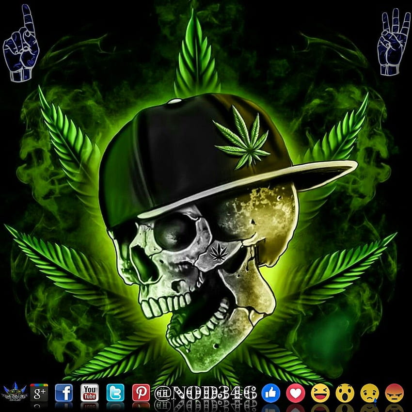 Gangster Skull, Gangster Skeleton HD phone wallpaper