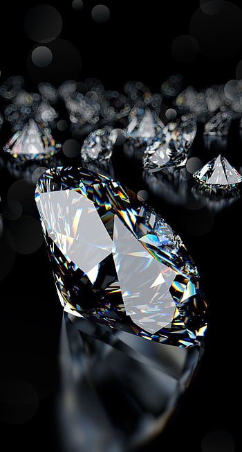 Crystal Background Wallpaper Phone With Chunk Of Diamond And Gem Wallpaper  Image For Free Download - Pngtree