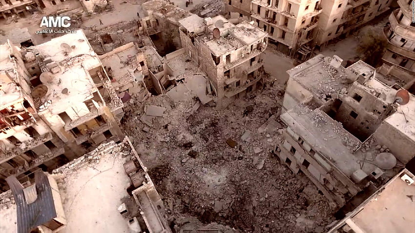 Aleppo: Siapa yang masih tinggal di kota yang hancur ini - dan mengapa? Wallpaper HD
