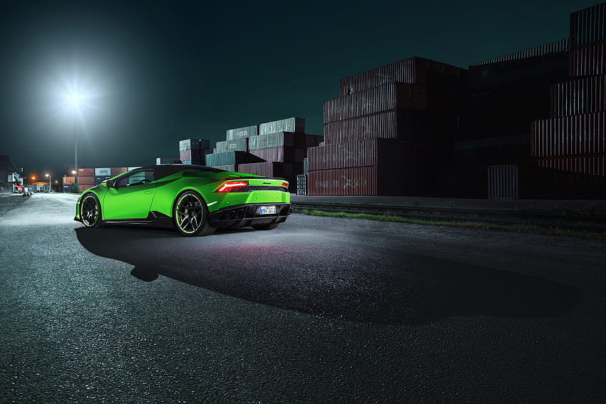 Lamborghini, automobili, vista laterale, Huracan, Spyder Sfondo HD