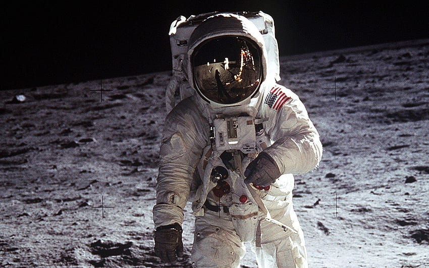 Neil Armstrong, Moon, Apollo 11 / and Mobile HD wallpaper