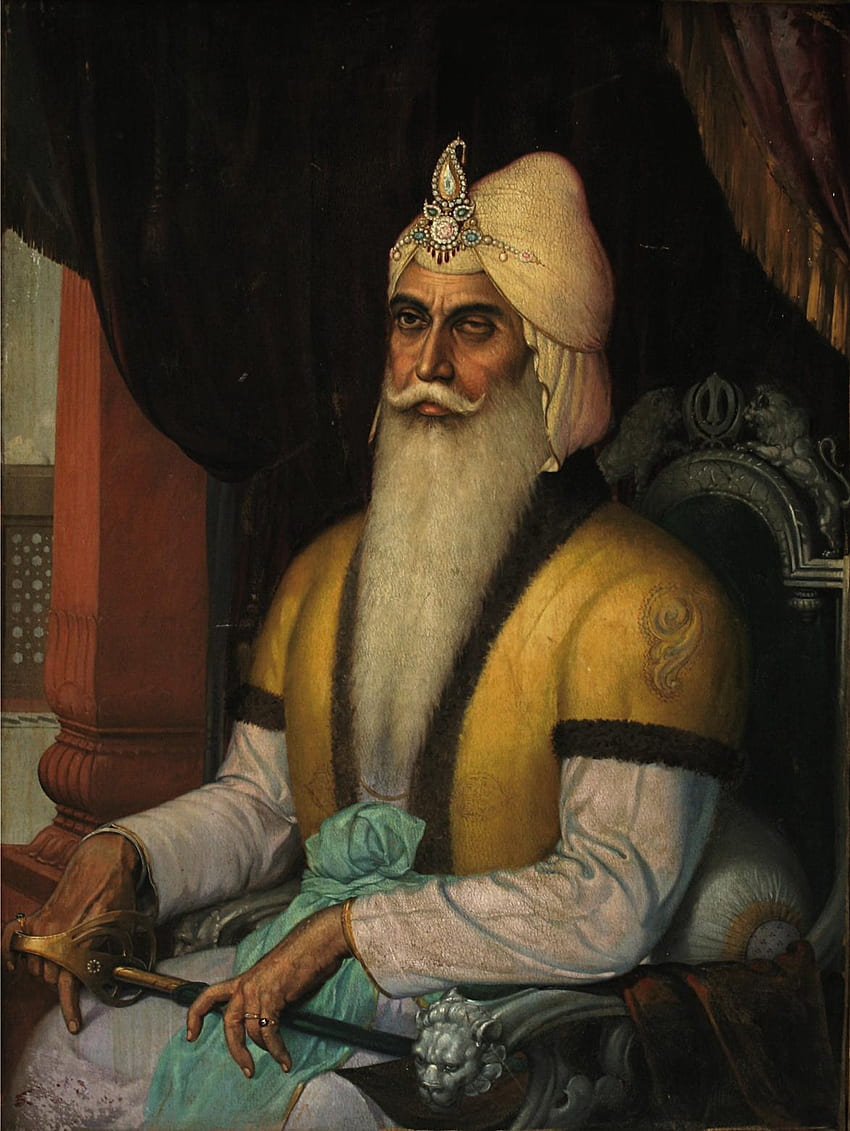 Jpeg - Maharaja Ranjit Singh - & Background, Indian Kings Tapeta na telefon HD