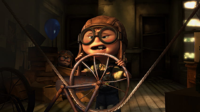 Cartoon: UP 3D-Film Pixar Studios HD-Hintergrundbild