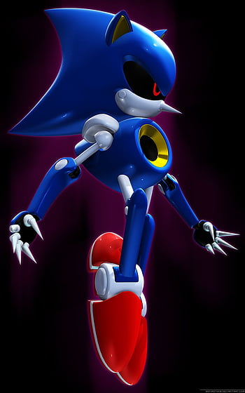 sonic the hedgehog, metal sonic, neo metal sonic, and metal overlord (sonic)  drawn by 9474s0ul