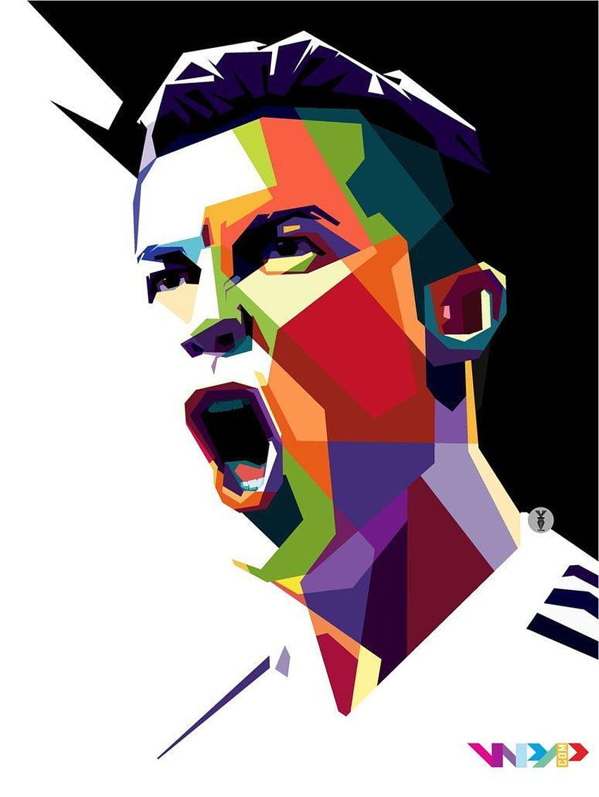 Cristiano Ronaldo - Madrid Fans for Android, Ronaldo Cartoon HD phone wallpaper