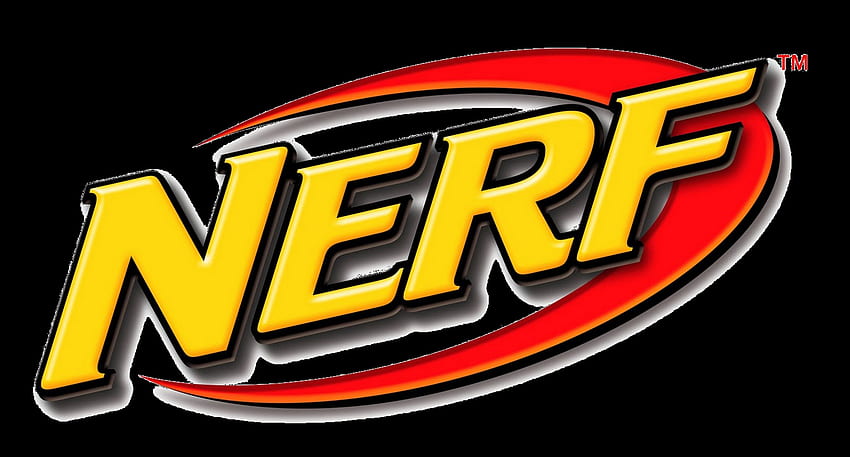 Nerf Logo Bing - Nerf Logo Black Background HD wallpaper