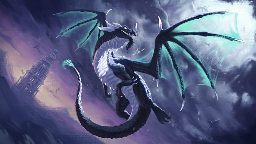 10.0 Dragon Expansion Concept (Definitely not a real leak), Dragonflight HD wallpaper