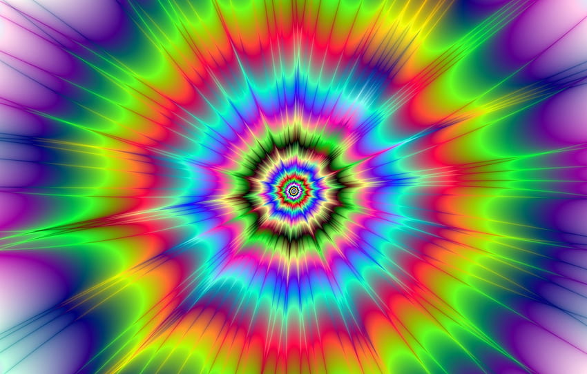 colores brillantes, hipnótico, circular, efecto visual para, sección абстракции, Hipnotizado fondo de pantalla