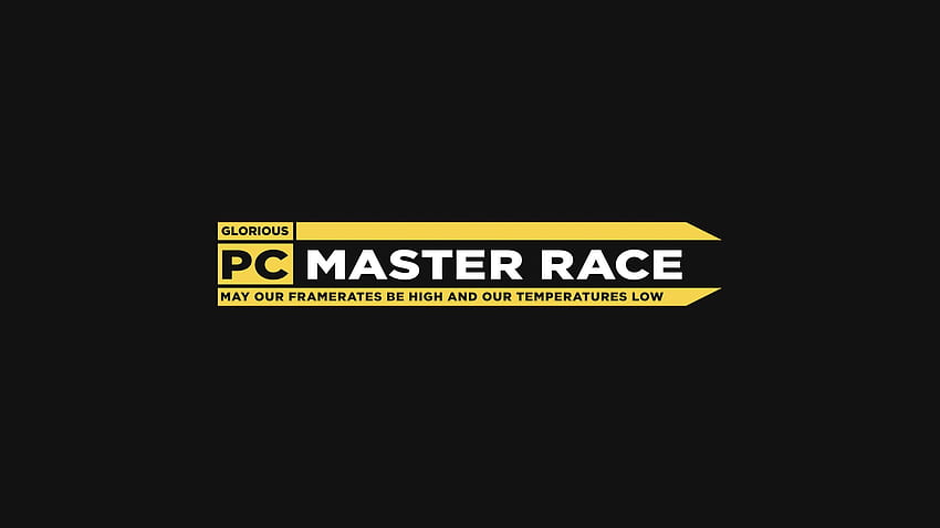 PCMR Logo [] [xpost From R Pcmasterrace]. PC Master Race, Red PC Gaming Master Race HD wallpaper
