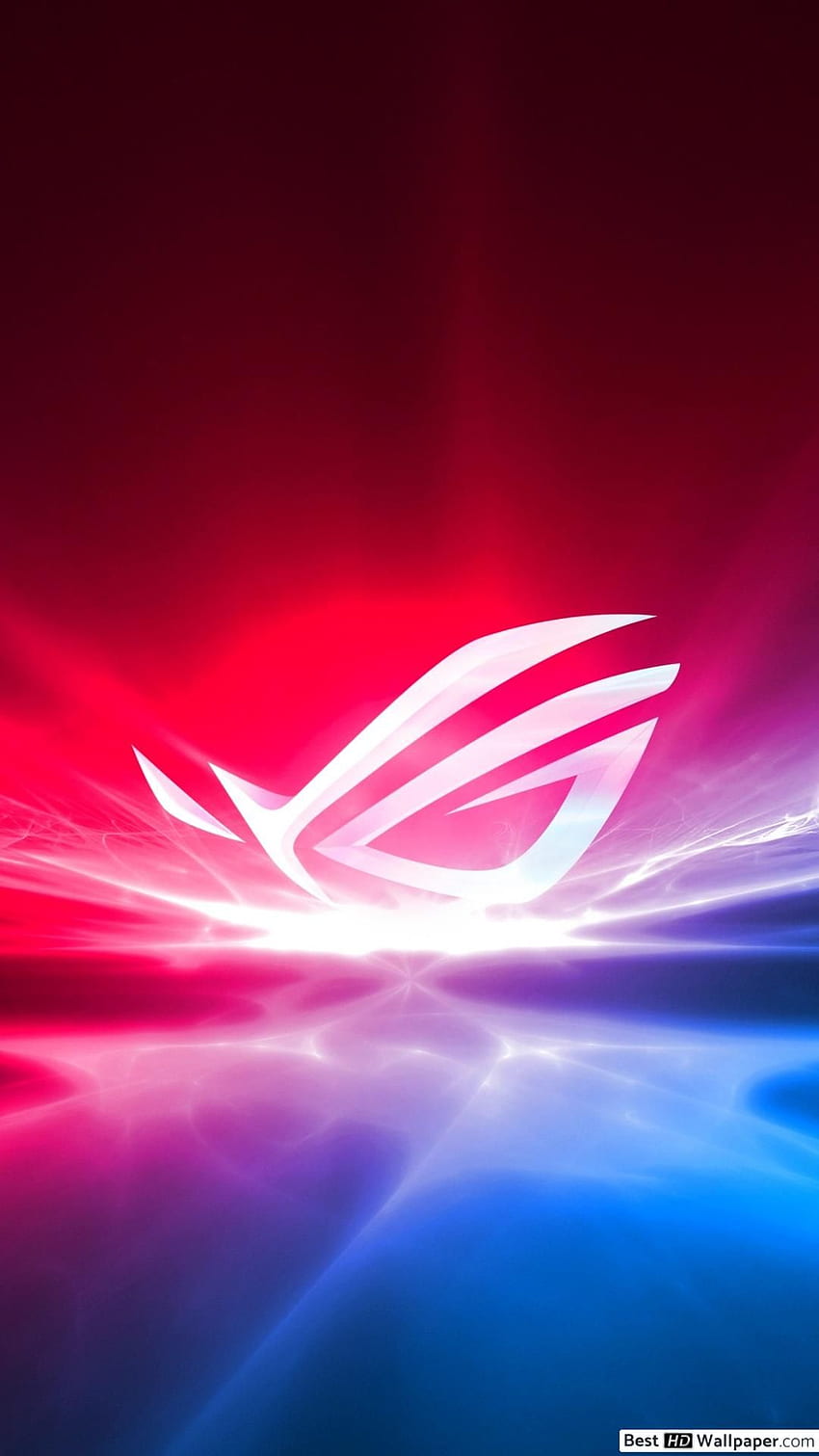 Asus ROG (Republic of Gamers) - Flashy Neon Logo HD phone wallpaper