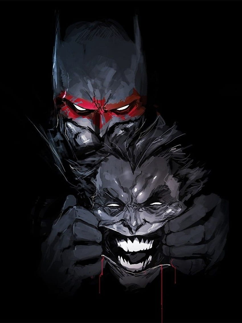 Batman, Joker, DC Universe, Comics HD-Handy-Hintergrundbild