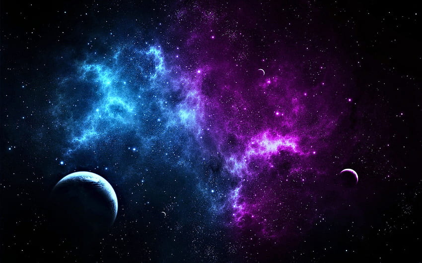 cores, Galáxia, Brilho, Nebulosa, Rosa, Planetas, Céu, Espaço, Planetas da NASA papel de parede HD
