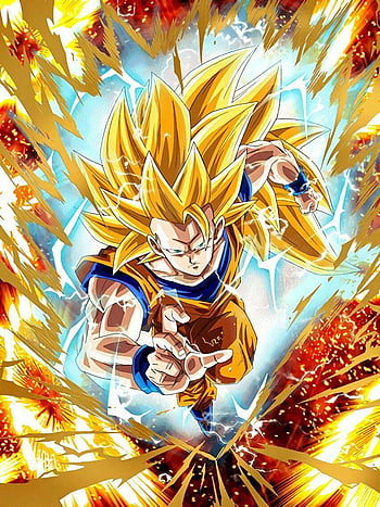 Goku Super Saiyan 3 Blue And Gold , Goku Ssj 3 HD phone wallpaper | Pxfuel