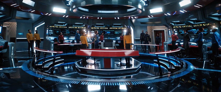 Star Trek: Discovery ออกแบบสะพาน USS Enterprise ใหม่อย่างไร วอลล์เปเปอร์ HD
