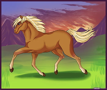 Horse Digital art Anime horse horse legendary Creature mammal png   PNGWing