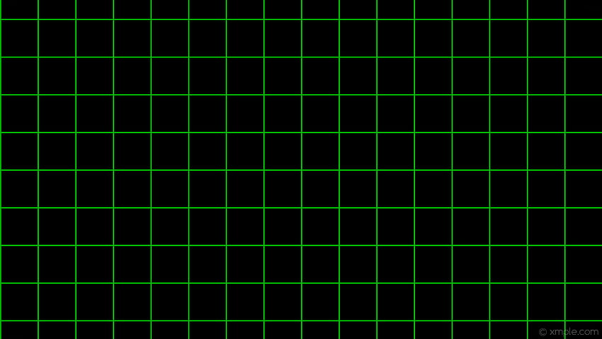 милиметрова хартия черна зелена решетка лайм HD тапет