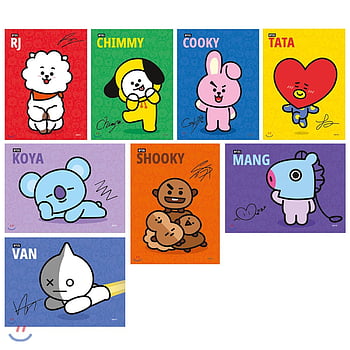 Bt21 characters HD wallpapers | Pxfuel