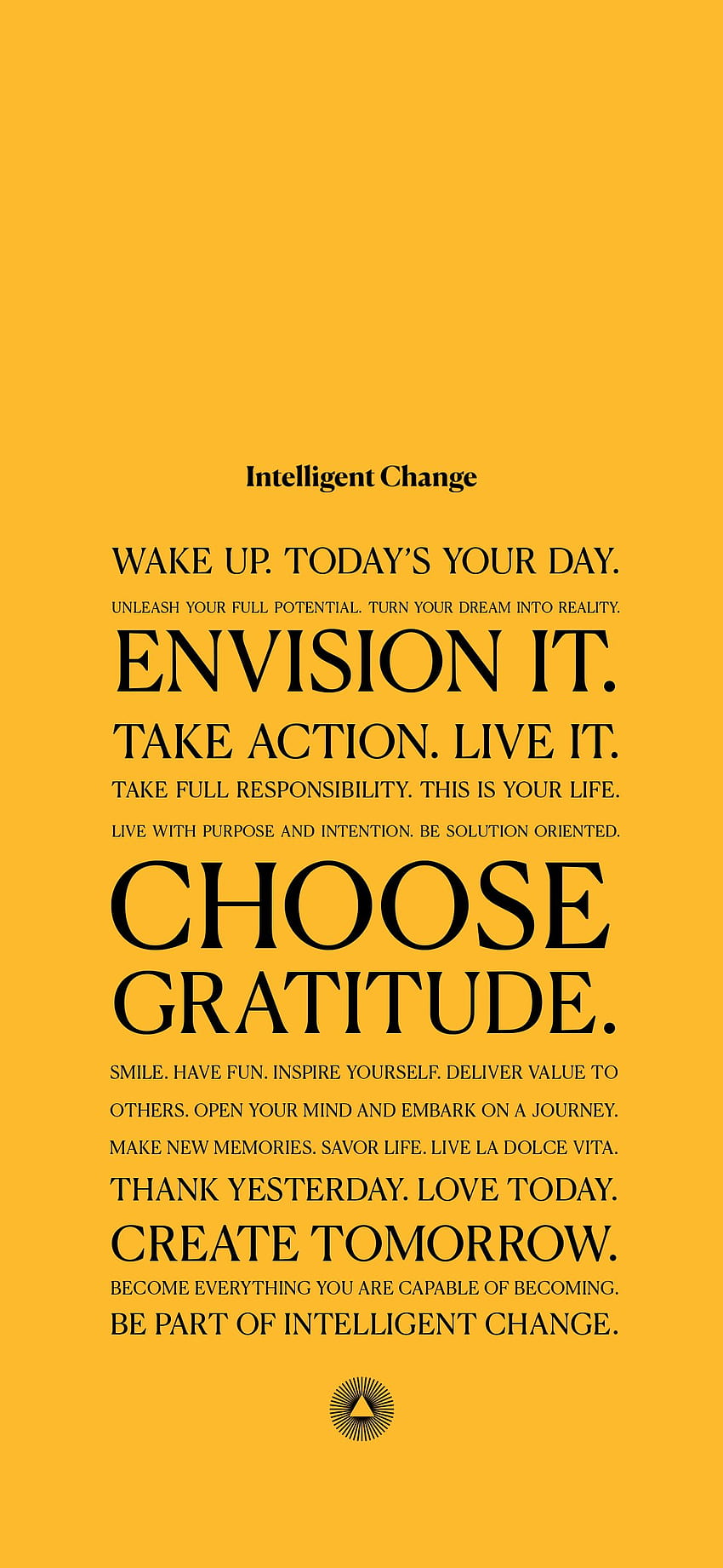 Choose Gratitude Phone – Intelligent Change, Always Tomorrow iPhone HD phone wallpaper