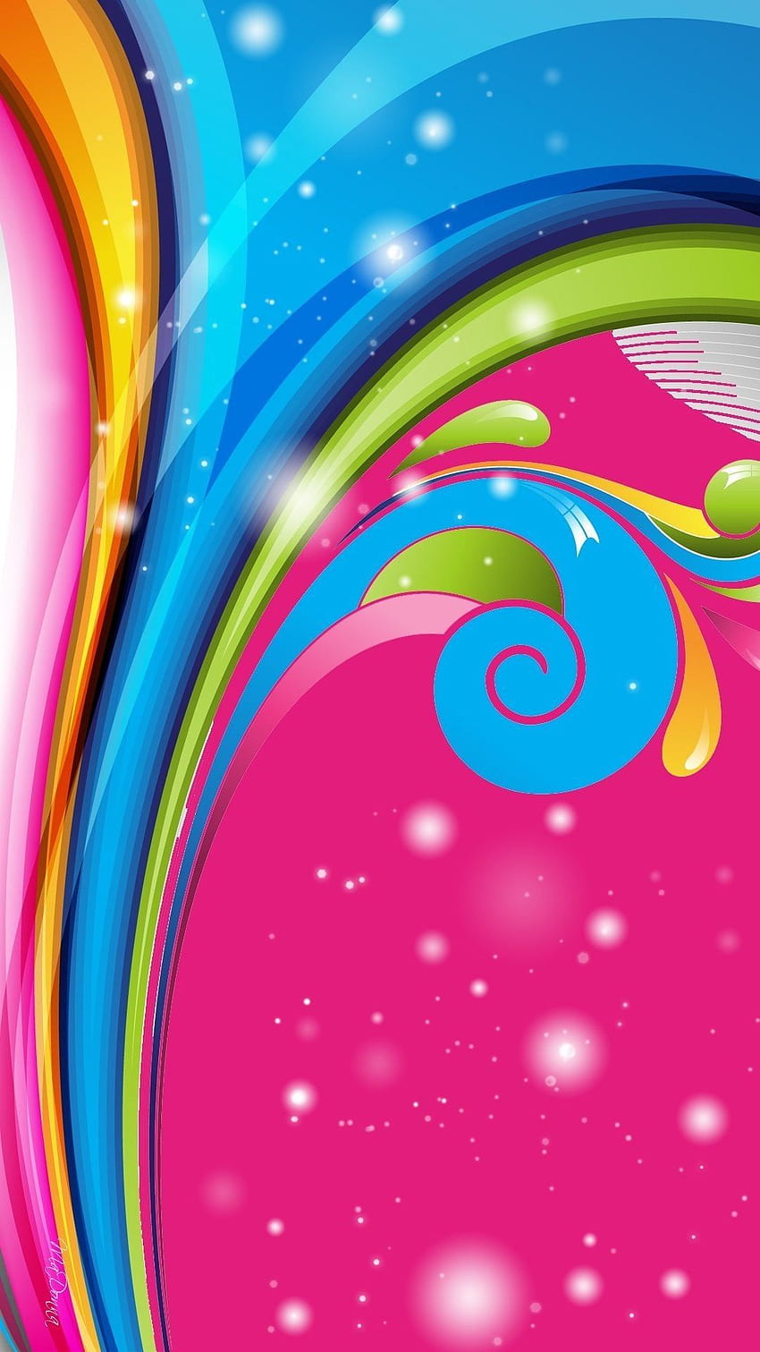 Fundo de música colorida > Virar > em 2020. Android geométrico, Tumblr de fundo, Colorido fofo Papel de parede de celular HD