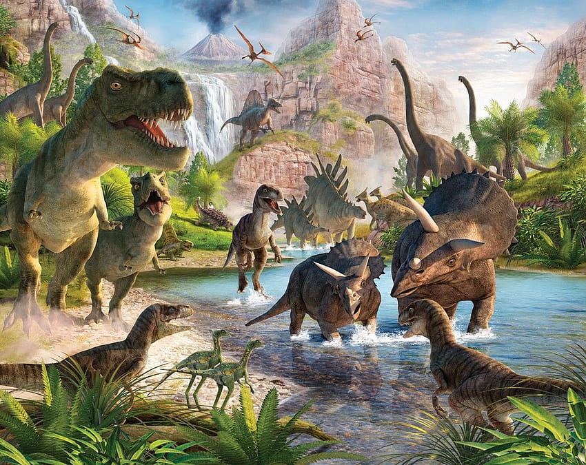 Dinosaurier HD-Hintergrundbild