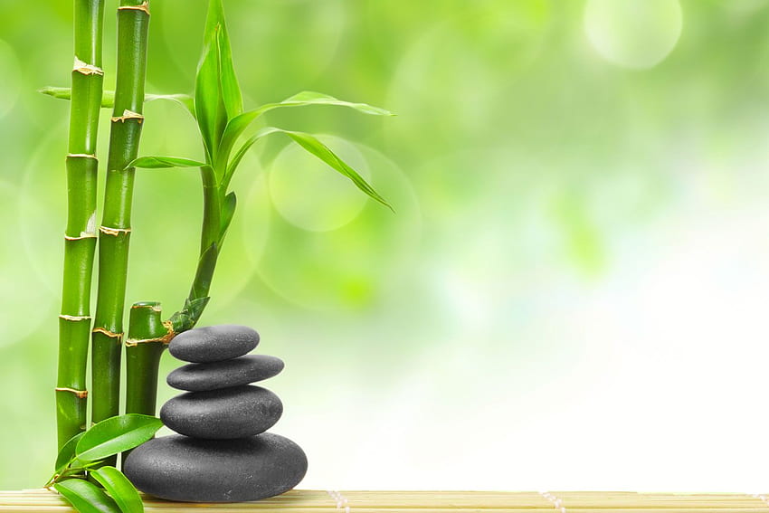 Spa - Bamboo Zen - & Background HD wallpaper