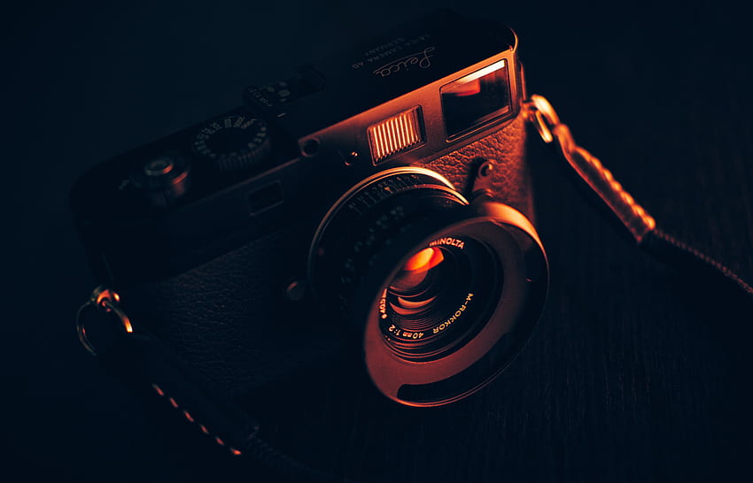 Download A Camera With A Red Light On It  Wallpaperscom