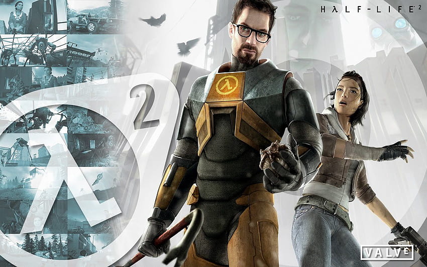 Half Life 2 และเบื้องหลัง Half-Life 2 วอลล์เปเปอร์ HD