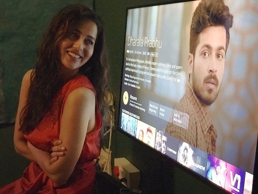 Raiza Wilson - A happy feeling to discover a friend's work while browsing on Amazon Prime Video! Thats what happened when I saw Harish's Dharala Prabhu! So I obviously had to HD wallpaper