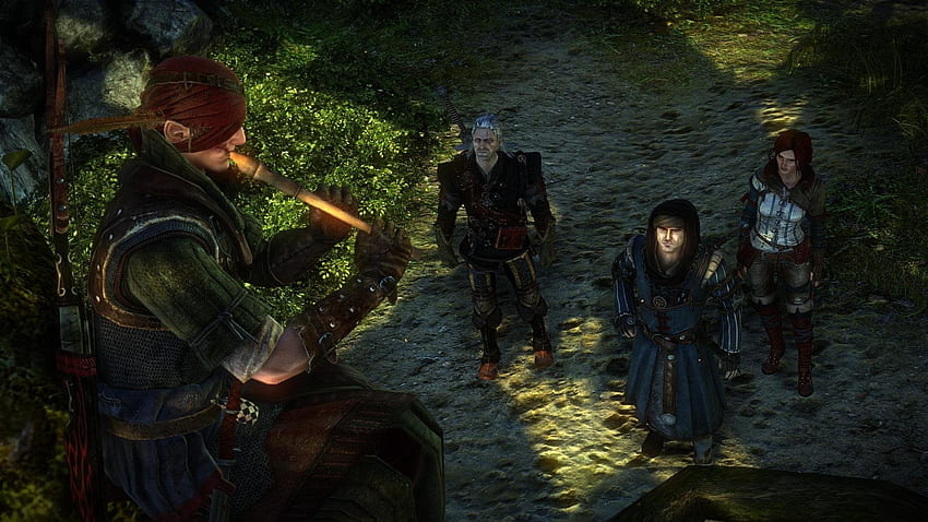 The Witcher 2 Assassins of Kings Iorweth Geralt Triss Merigold Vernon Roche Flute | | 696607 | UP HD wallpaper
