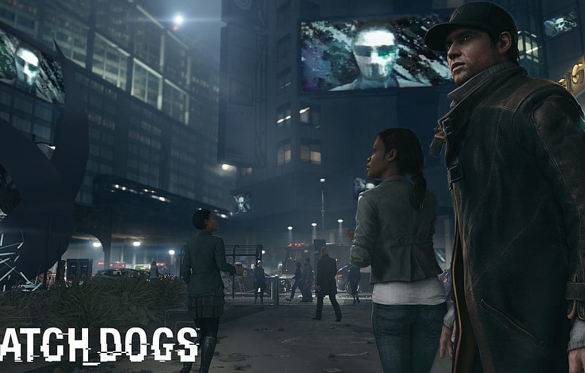 street, Watch Dogs, Watcogs, Aiden Pearce for , section игры HD wallpaper