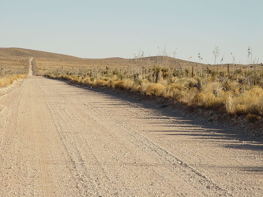 Desert Landscapes Roads Highways - สถานที่ - Film Commission, Texas Desert วอลล์เปเปอร์ HD