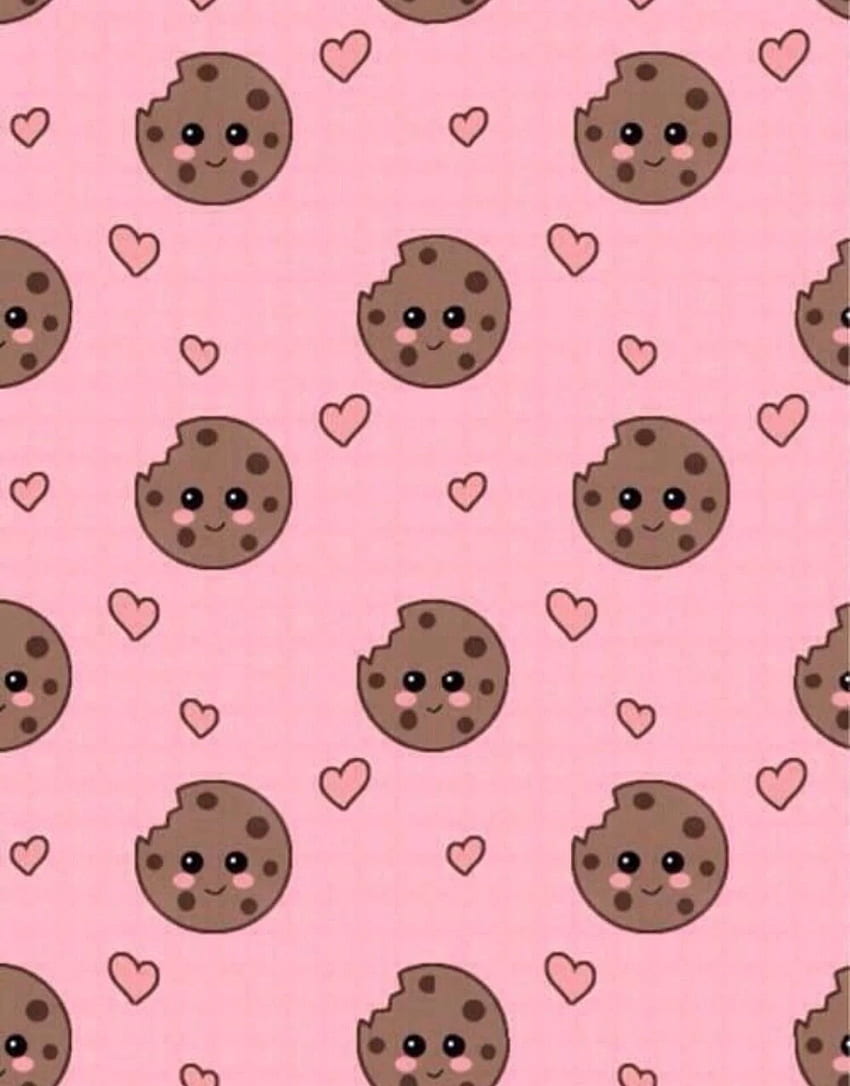 Chocolate Chip Cookies Fabric, Wallpaper and Home Decor | Spoonflower