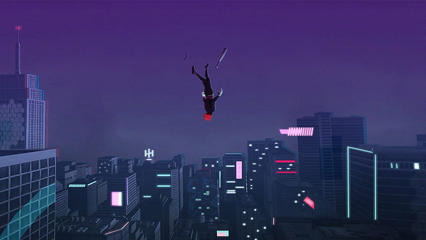 Jumping into the spiderverse or falling through it? [Spiderman Miles Morales]  : r/gamephotography