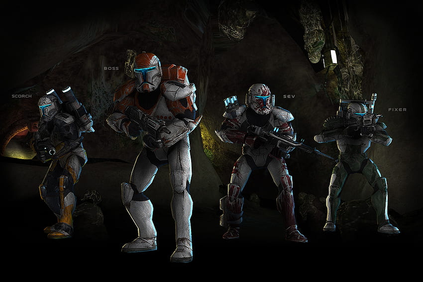 Esquadrão Delta, Comando Clone de Star Wars papel de parede HD