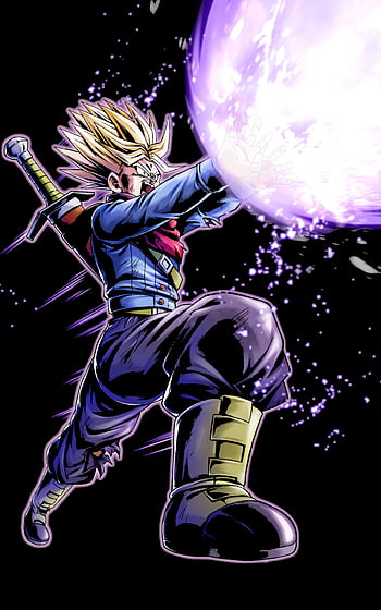 SSJ RAGE TRUNKS, dbz, HD phone wallpaper